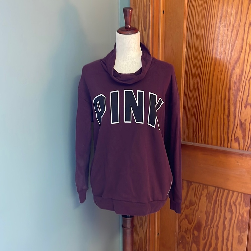 Victoria Secret Pink Cowl Neck Sweathshirt